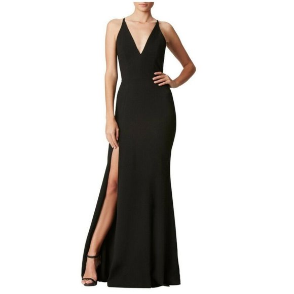 Dress the Population Iris Side Slit Mermaid Gown